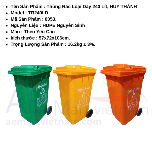 TR240LD, 16.2KG, HUY THÀNH