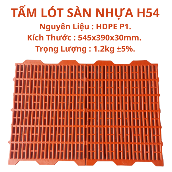 TẤM NHỰA LÓT SÀN H54 - HUY THÀNH