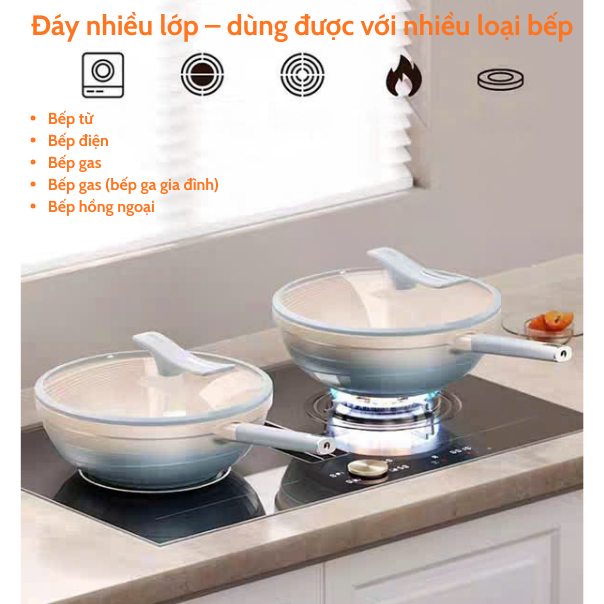 CHẢO SỨ CHỐNG DÍNH NHẬT 28 - 30 -32